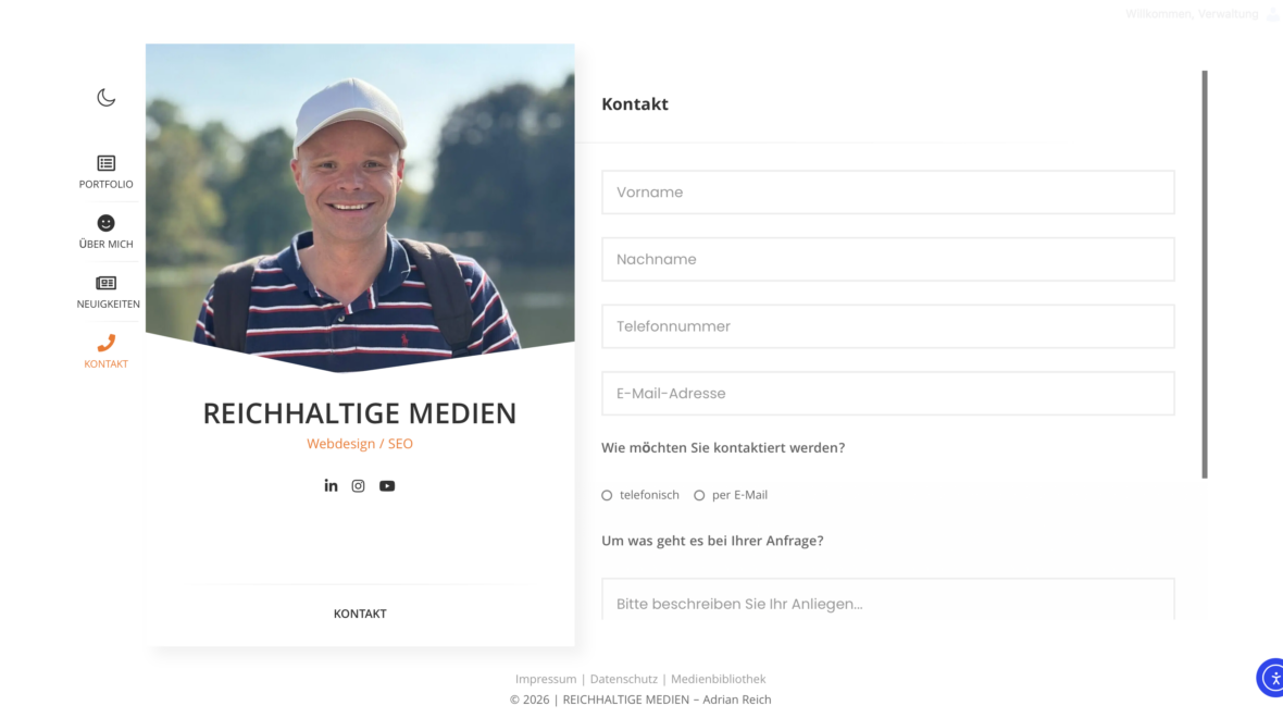 Meine neue Webseite ist online!