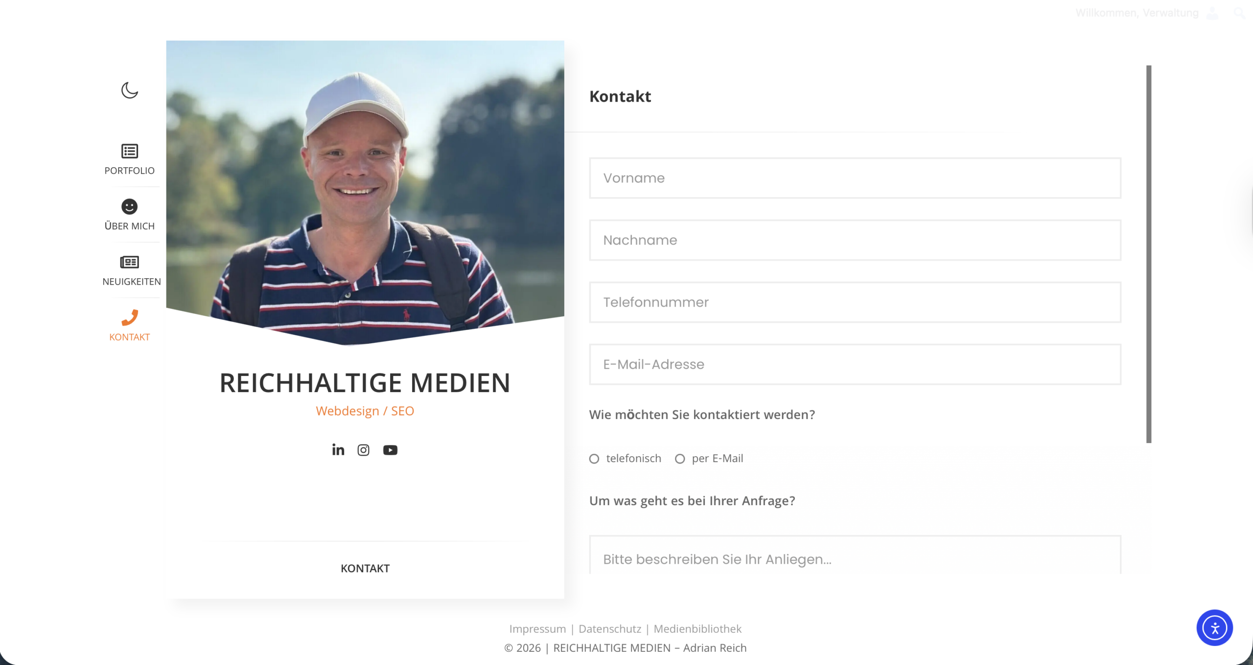 Meine neue Webseite ist online!